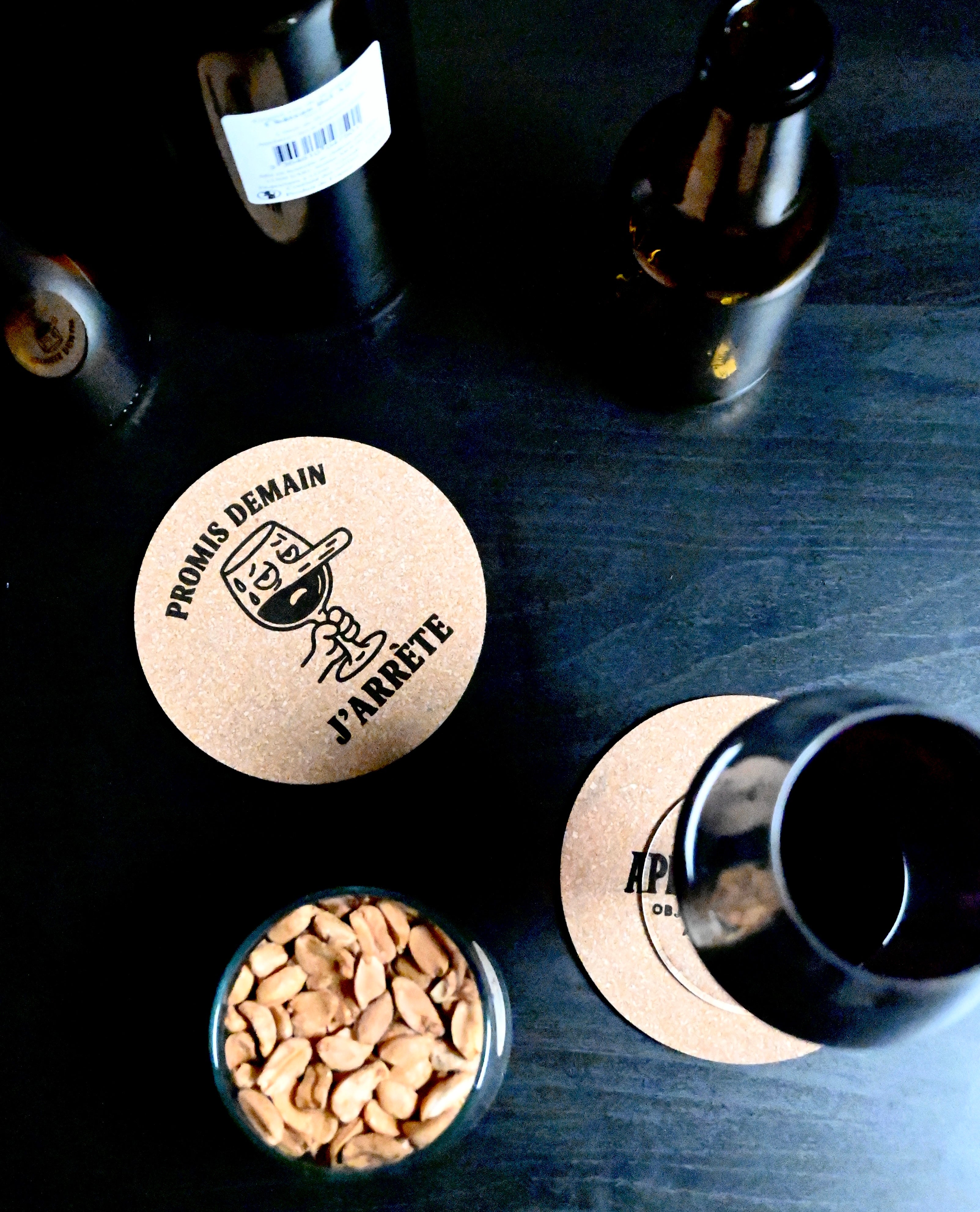 DESSOUS DE VERRE - PROMIS DEMAIN J'ARRÊTE