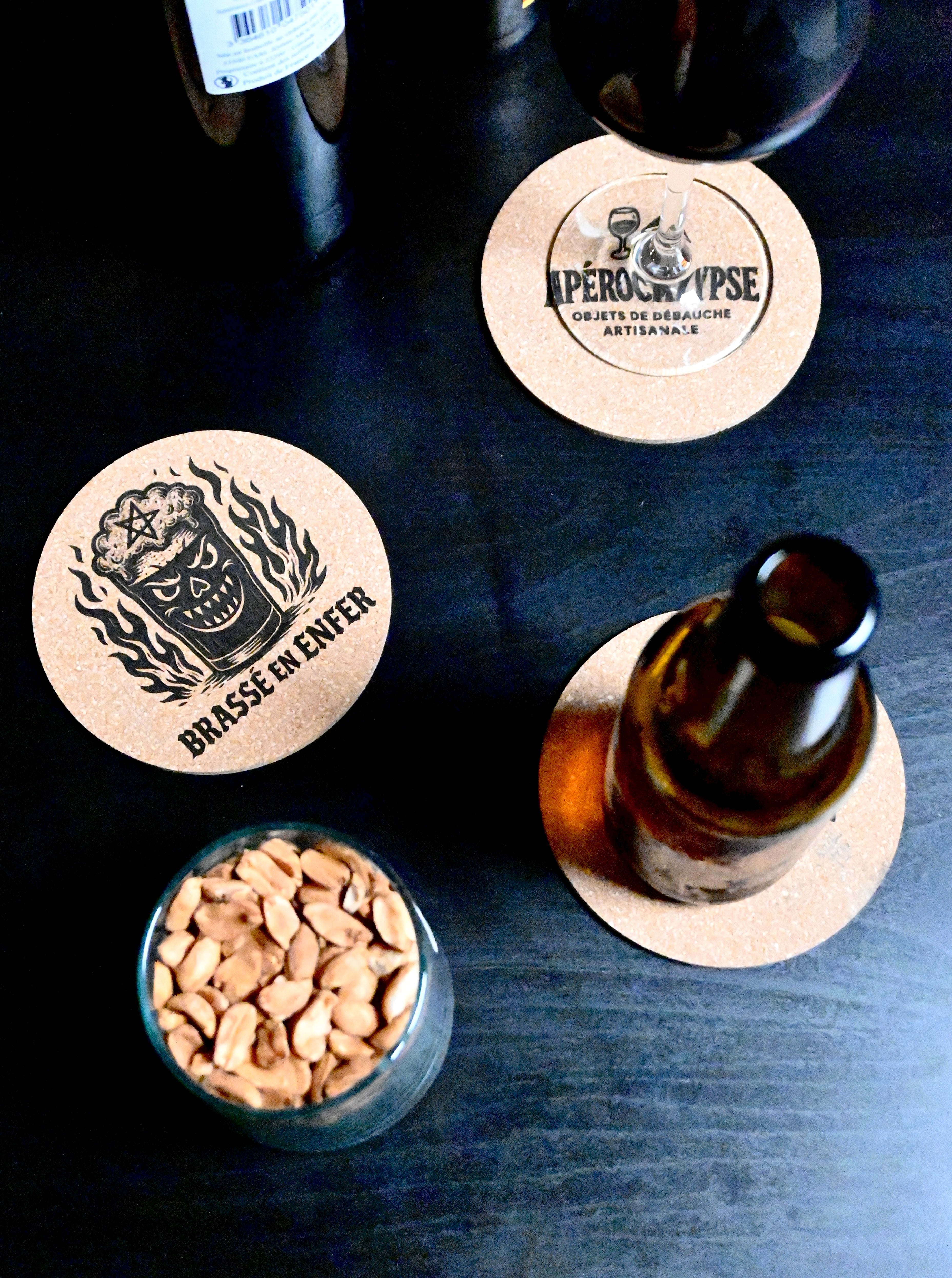 DESSOUS DE VERRE - BRASSÉ EN ENFER