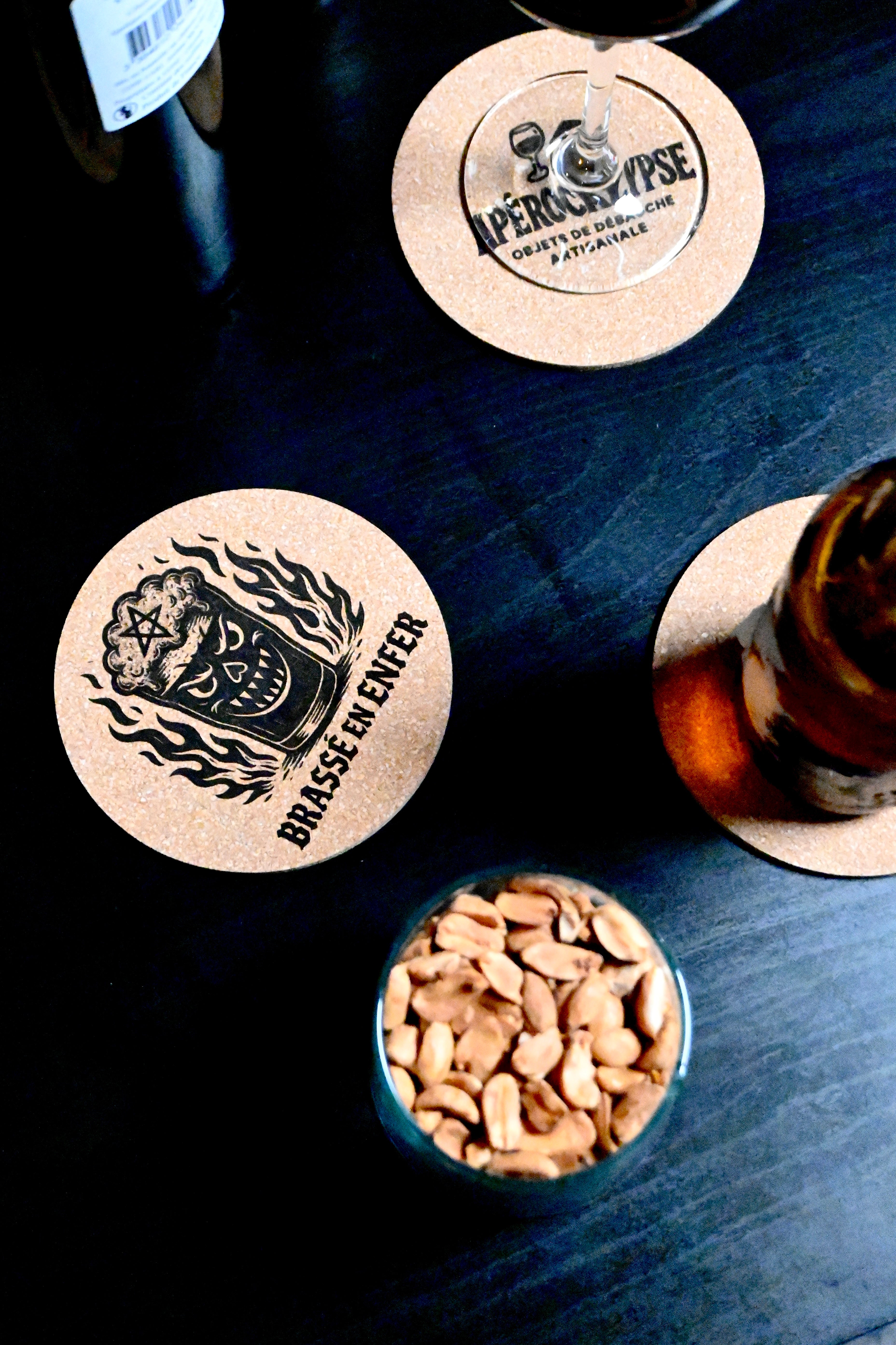 DESSOUS DE VERRE - BRASSÉ EN ENFER