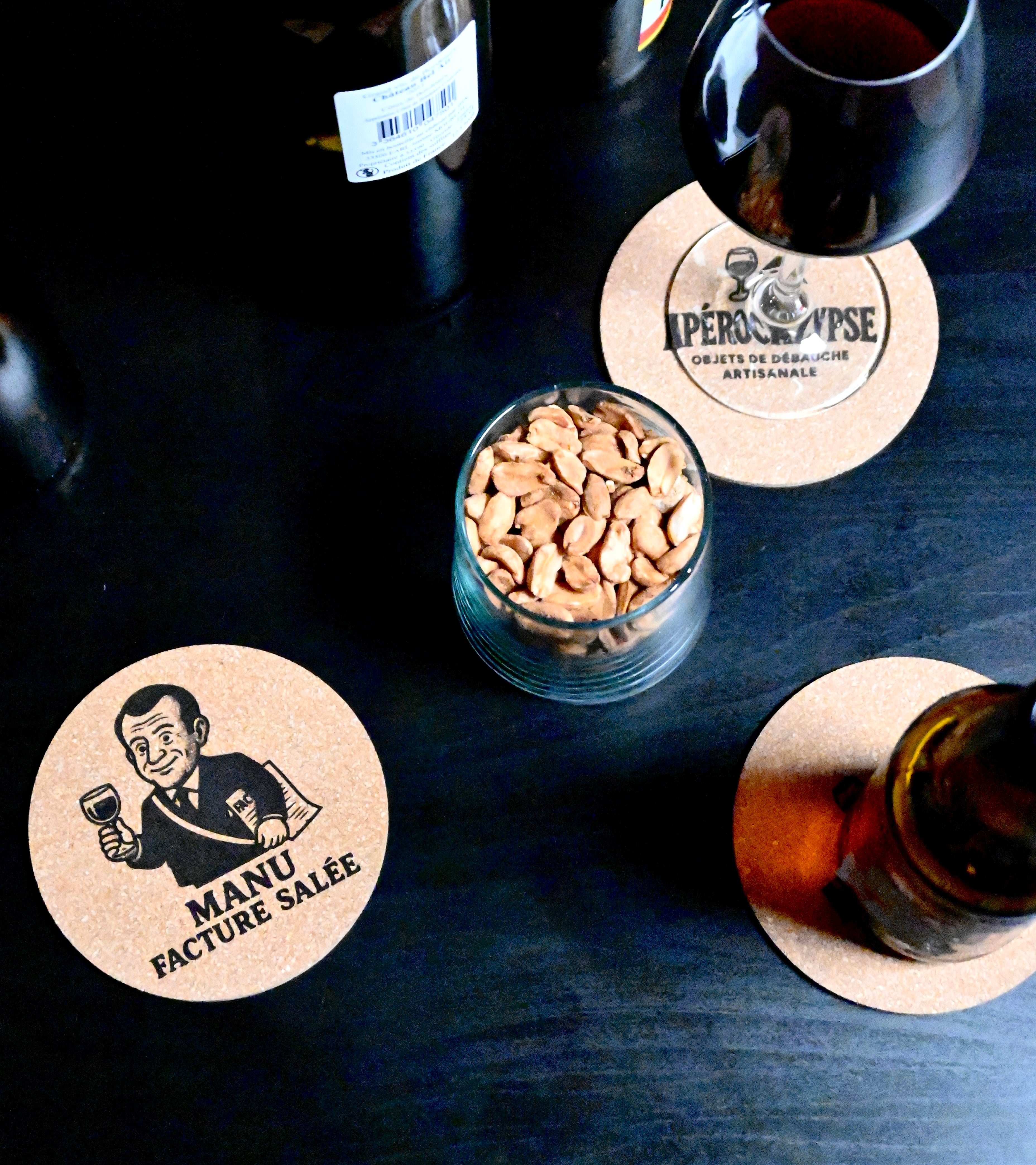 DESSOUS DE VERRE - MANU FACTURE SALÉE