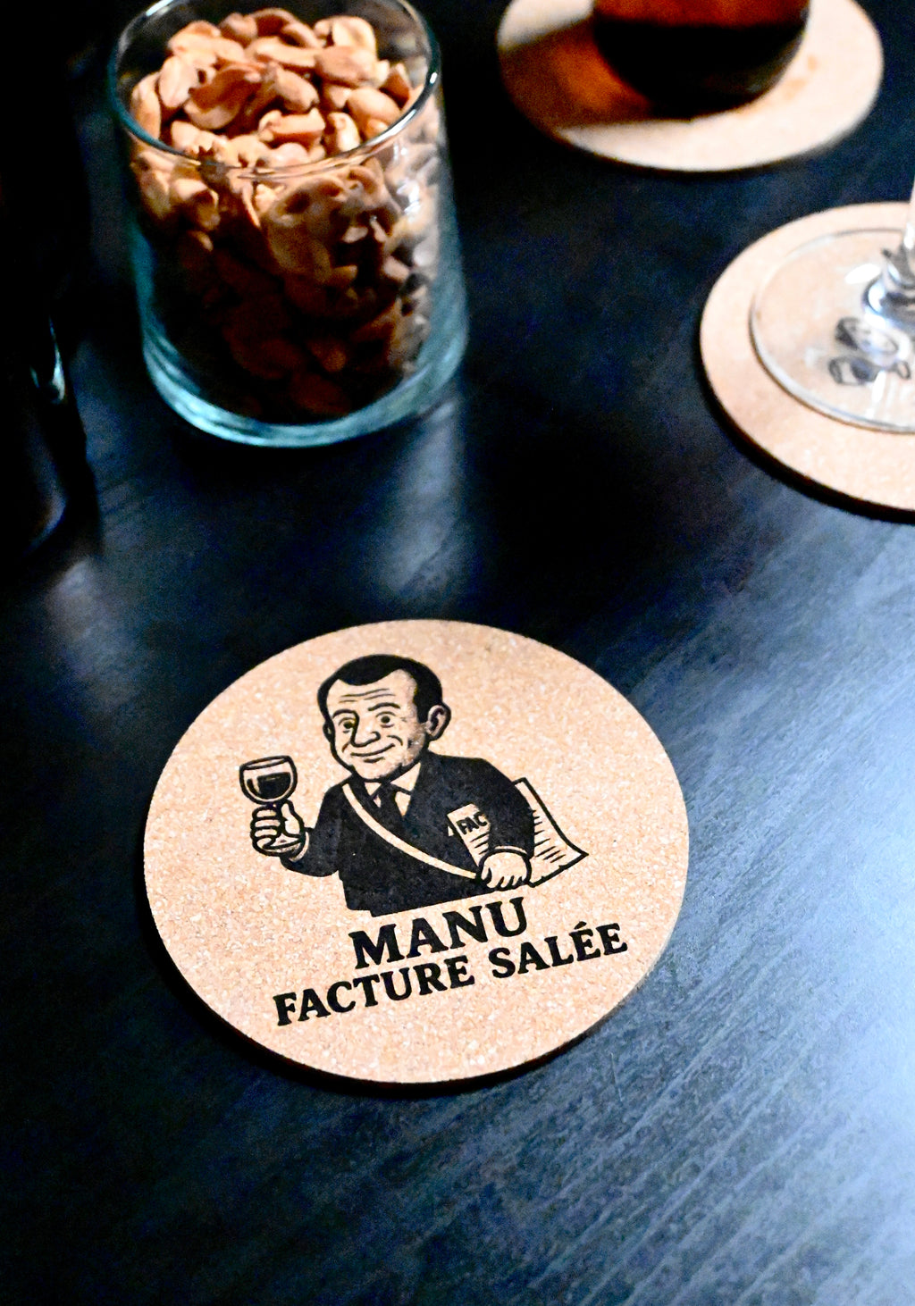 DESSOUS DE VERRE - MANU FACTURE SALÉE