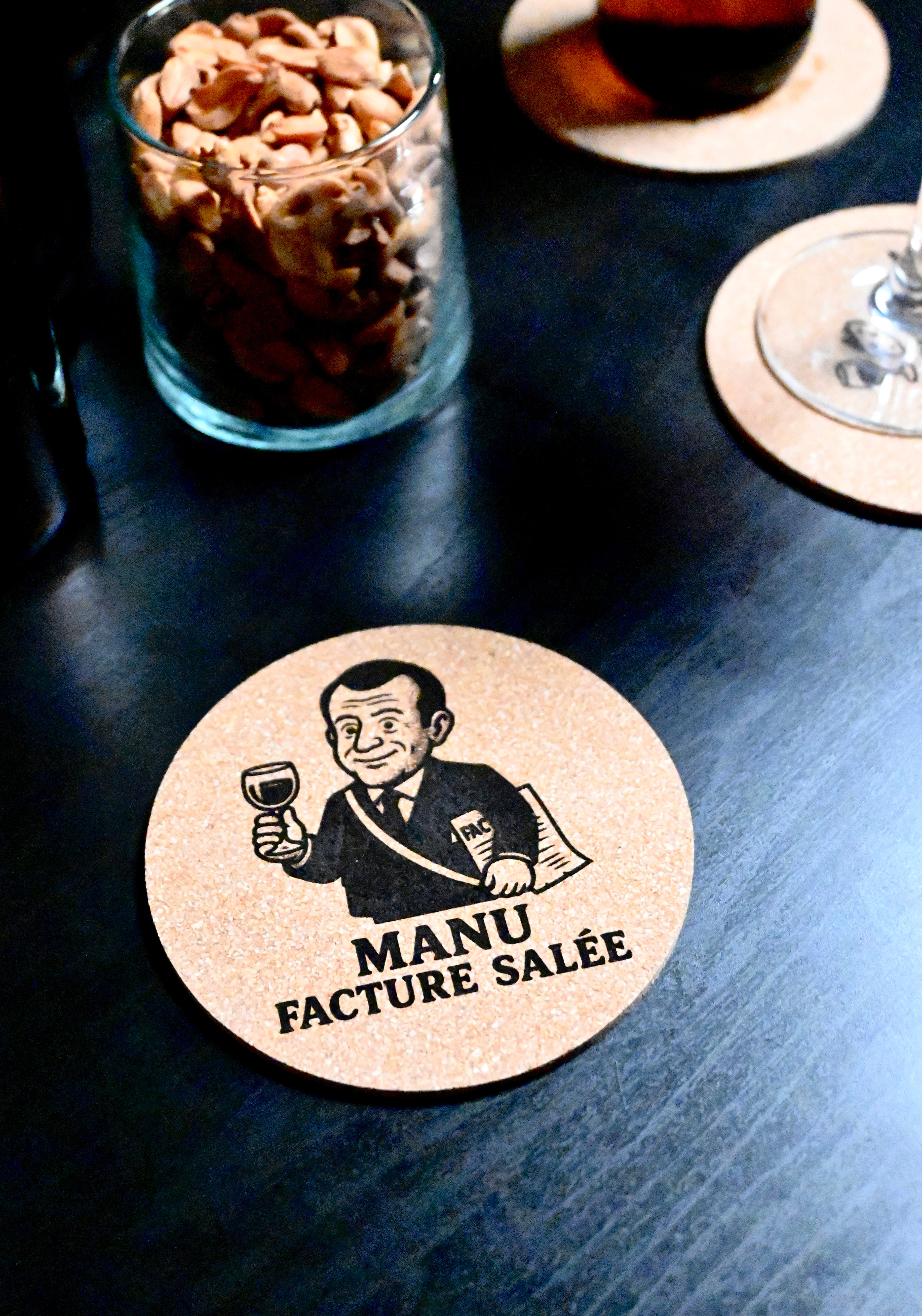 DESSOUS DE VERRE - MANU FACTURE SALÉE