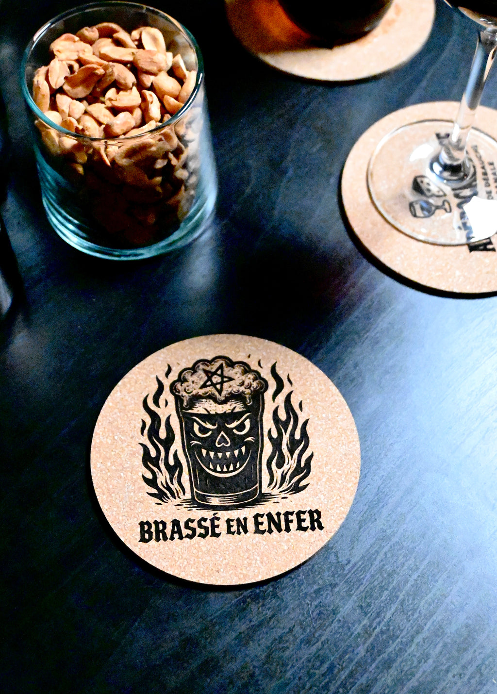 DESSOUS DE VERRE - BRASSÉ EN ENFER