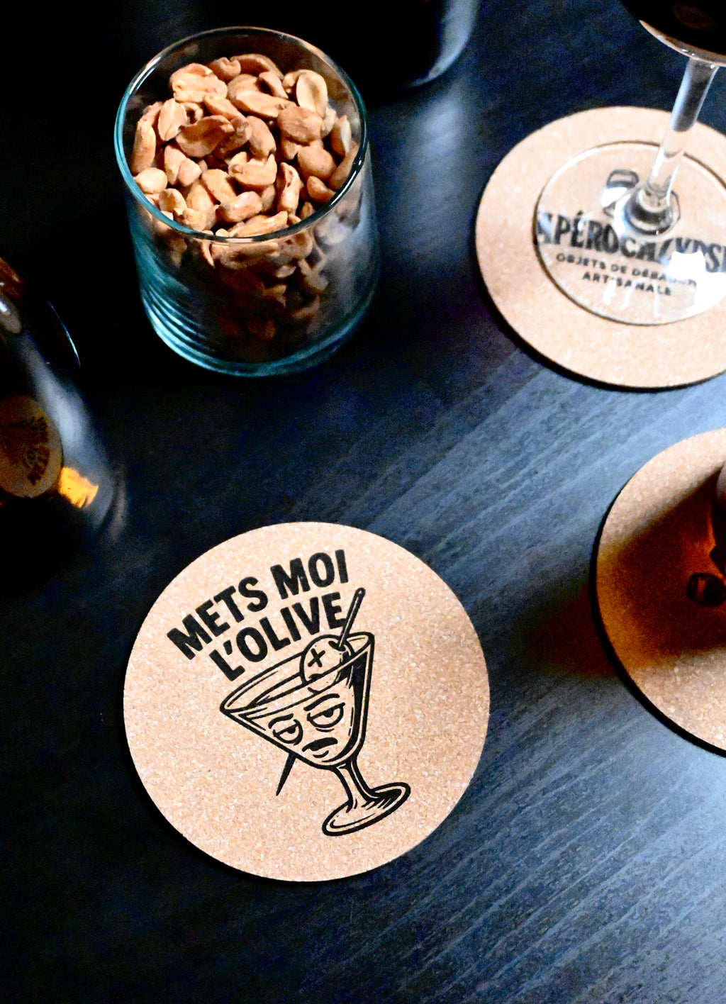 DESSOUS DE VERRE - METS MOI L'OLIVE