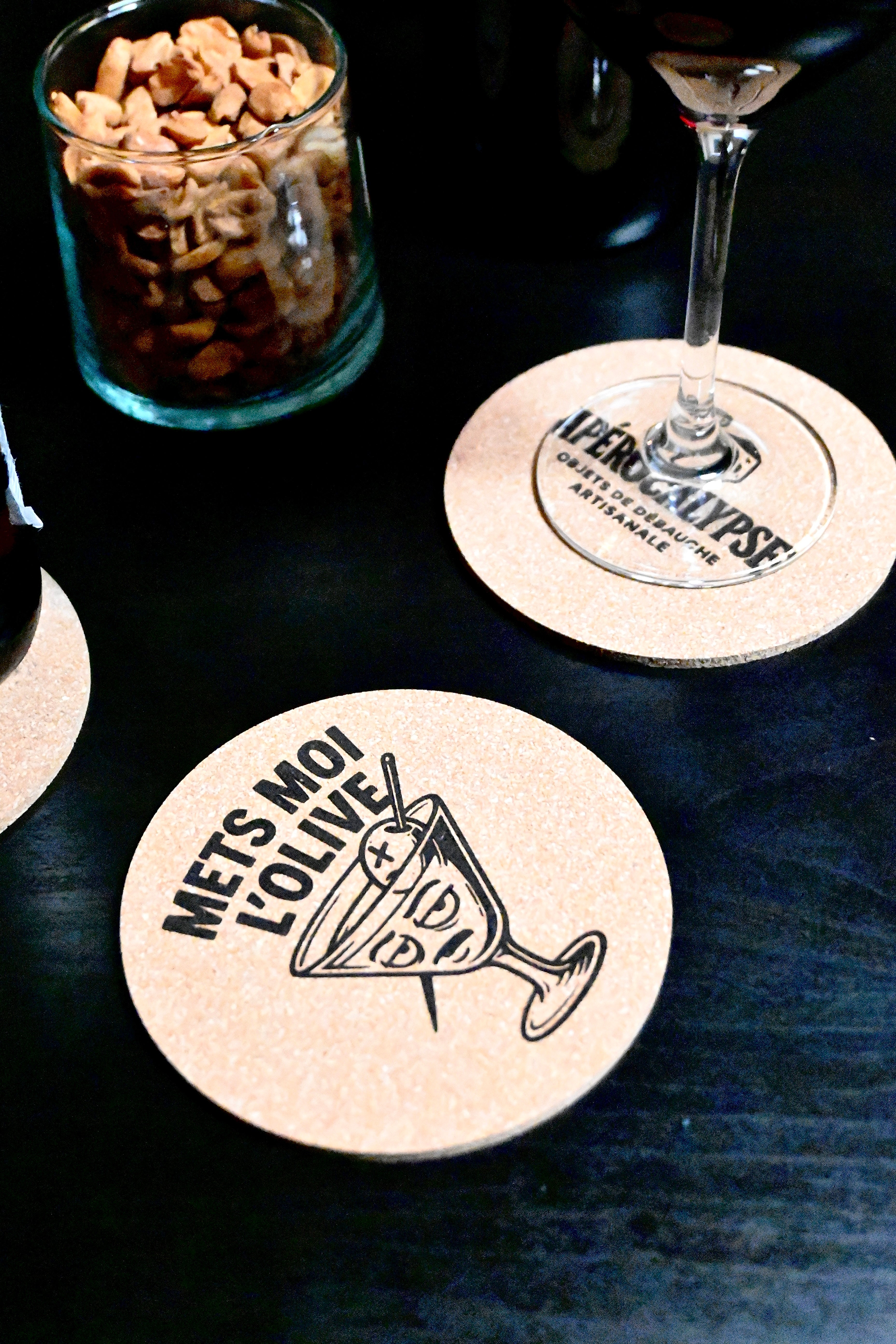 DESSOUS DE VERRE - METS MOI L'OLIVE