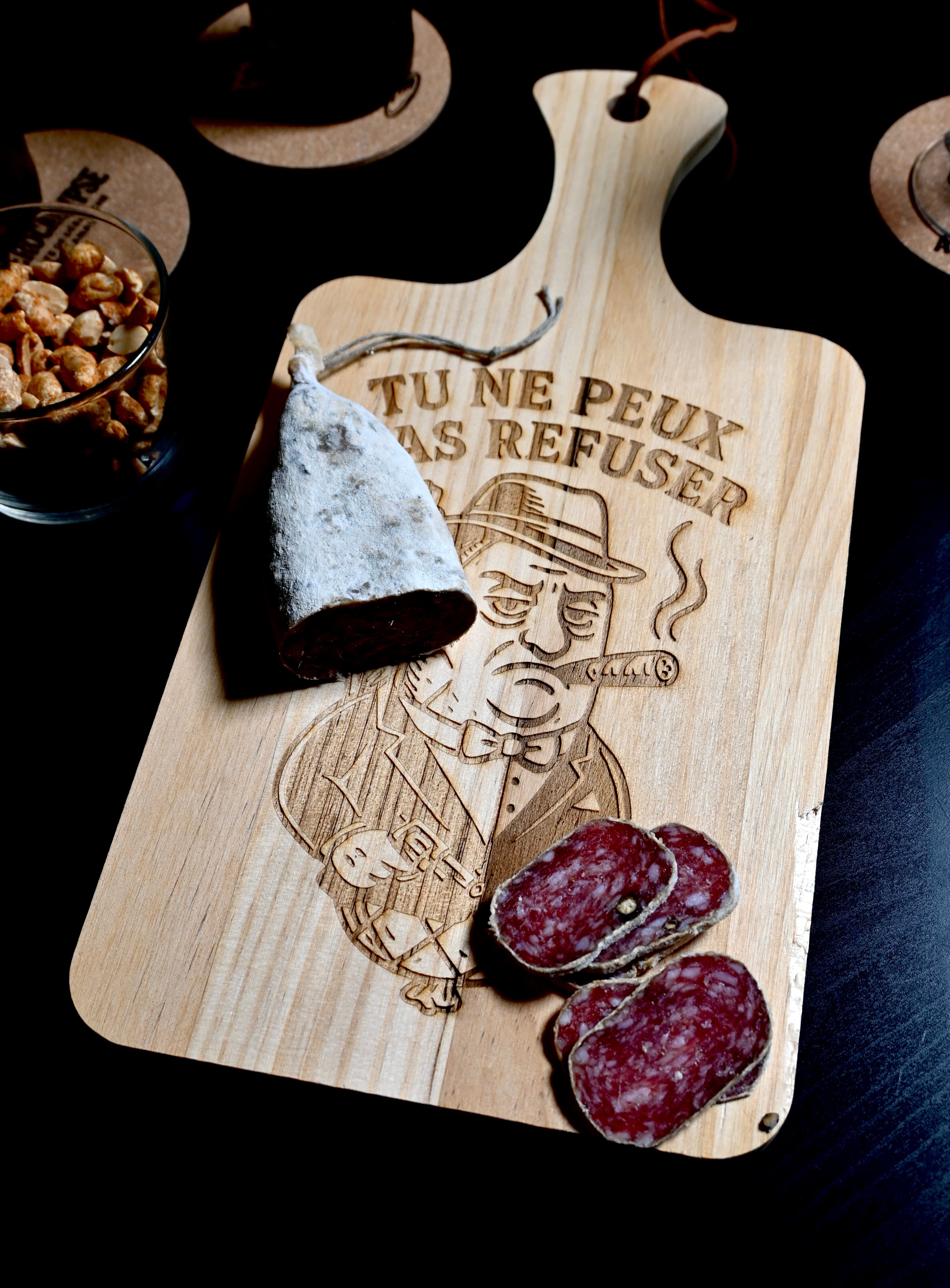 PLANCHE À DÉCOUPER - TU NE PEUX PAS REFUSER