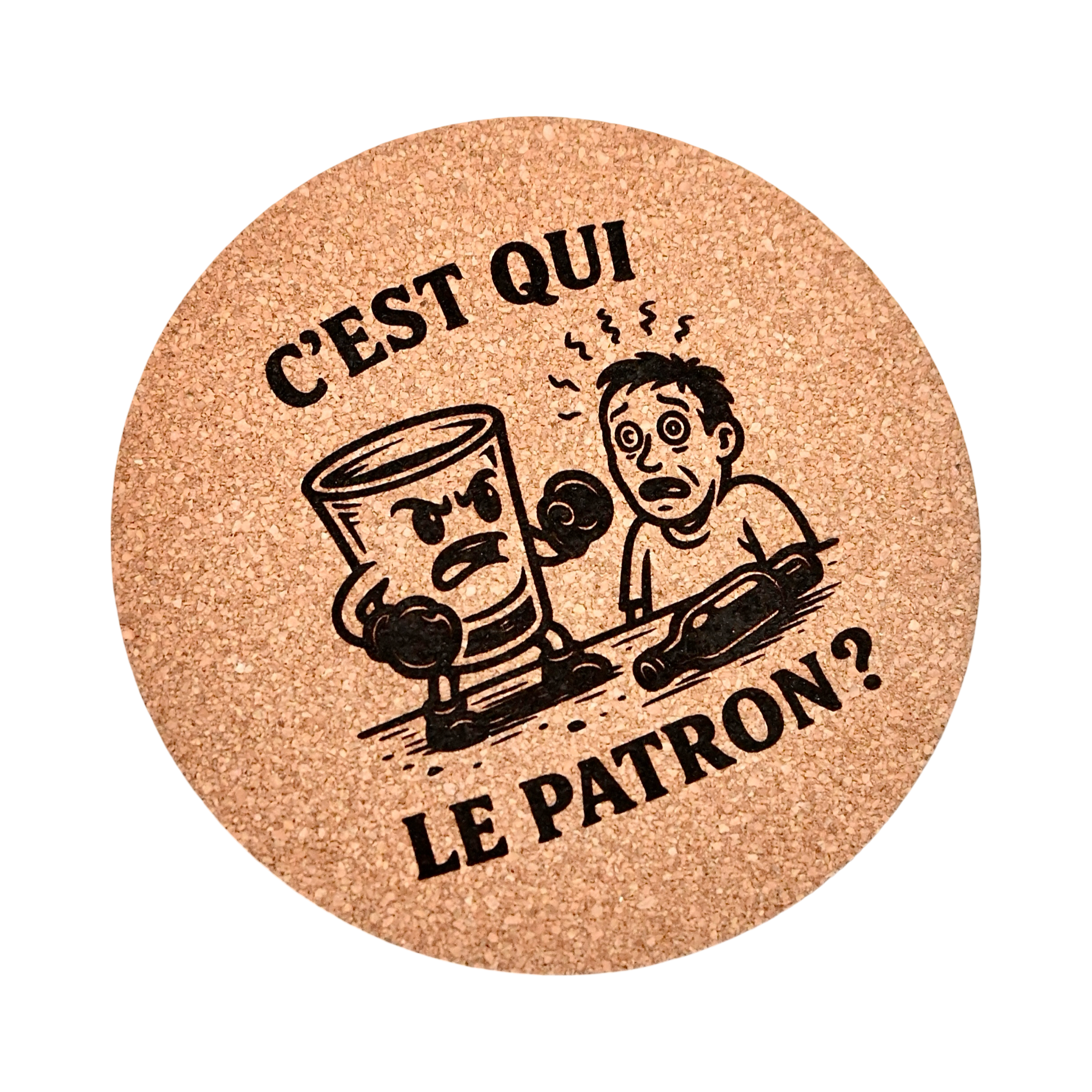 DESSOUS DE VERRE - C'EST QUI LE PATRON ?