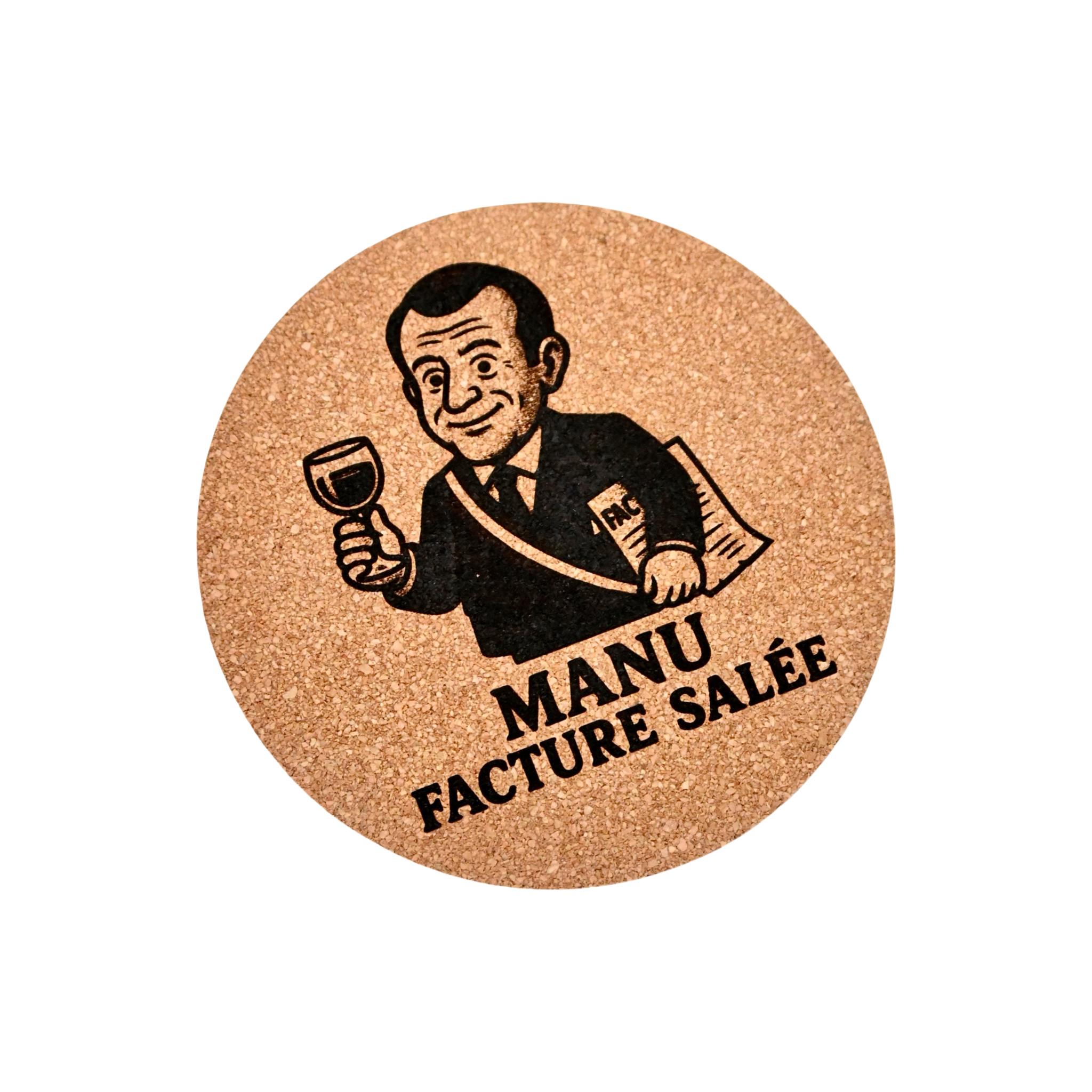 DESSOUS DE VERRE - MANU FACTURE SALÉE