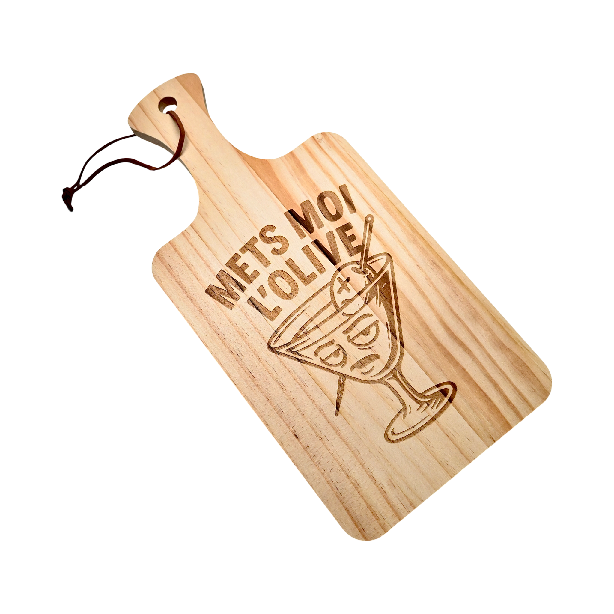 PLANCHE À DÉCOUPER - METS MOI L'OLIVE