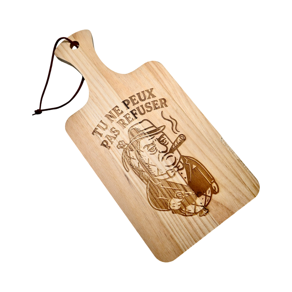 PLANCHE À DÉCOUPER - TU NE PEUX PAS REFUSER