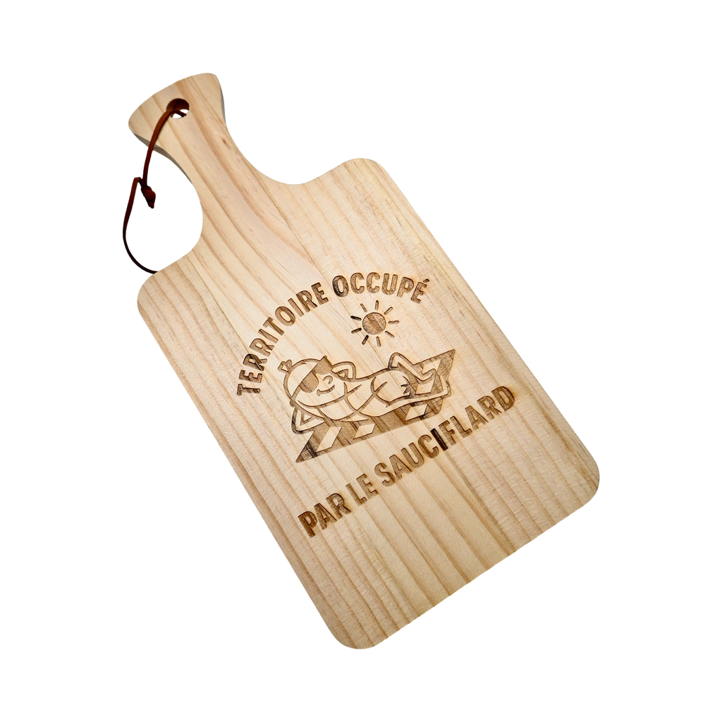 PLANCHE À DÉCOUPER - TERRITOIRE OCCUPÉ